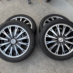 NBOXカスタム　純正ホイール　
スタッドレスタイヤの画像