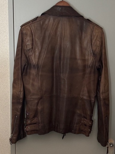 custom culture 本革　ライダース　羊　ラムレザー
