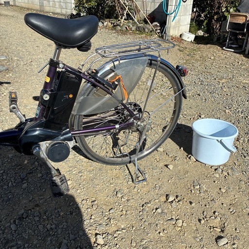 パナソニック電動自転車、バッテリーは新品
