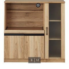 キッチン収納　食器棚　レンジ台　　の画像