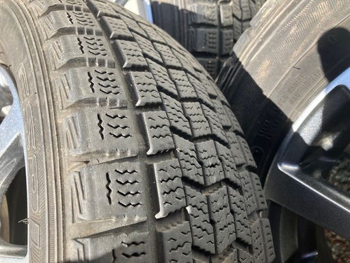 軽自動車に アルミホイール付スタッドレスタイヤ?155/65R13