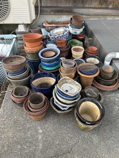 植木鉢 (たも) かほくの家庭用品《ガーデニング》の中古あげます・譲り