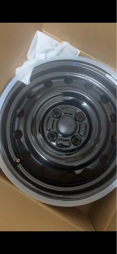 新品同様ダイハツタフト純正ホイール１５インチ黒色