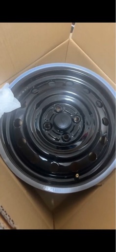 新品同様ダイハツタフト純正ホイール１５インチ黒色