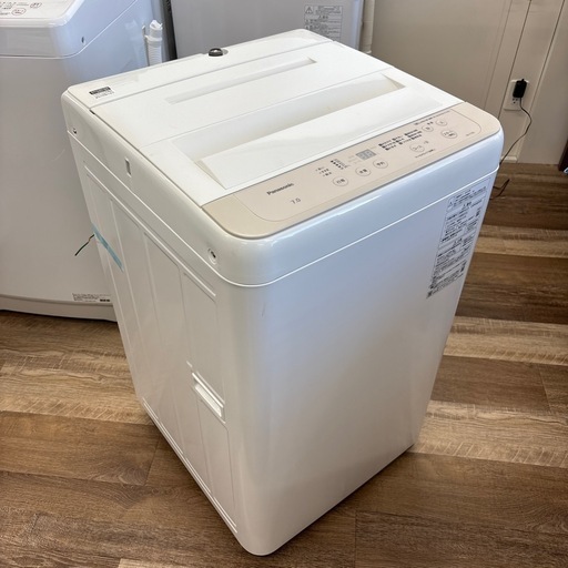 洗濯機　パナソニック　7.0kg  NA-F75B 2025年製