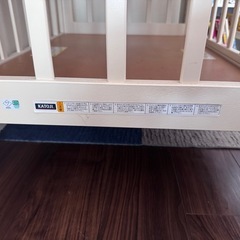 【お譲り先決定】ミニベビーベッドの画像