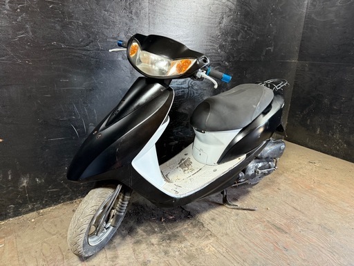 ★支払総額3.8万円★定休日なし！ いつでも現車確認可能です！ ホンダ 62ディオ 黒 AF62 激安原付！ 4スト、集中キー！ バッテリー新品！ 通勤通学に♪