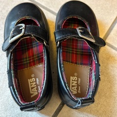 【19.0cm】VANS（バンズ）キッズ ローファー スリッポン ブラックの画像