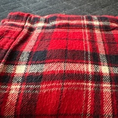 ユニクロ　UNIQLOチェック柄フランネルシャツ 140の画像