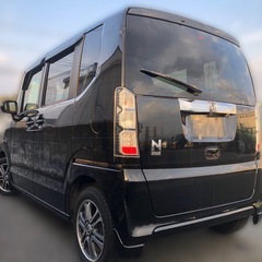 お買い得車‼️ 27年N-BOX G SSパッケージ　鈴鹿スペシャル　安心パッケージ　ブレーキアシスト　両側パワースライドドア　内装黒　プラズマクラスタ　ナビ　テレビ　Bluetooth バックカメラ　キーフリー　プッシュスタートの画像