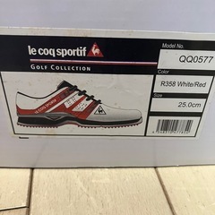 【未使用】メンズゴルフシューズ　25cmの画像