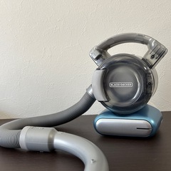 【美品】BLACK+DECKER コンパクト掃除機　フルセットの画像