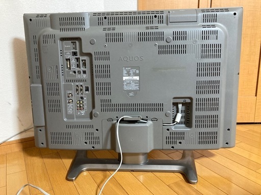 SHARP シャープ AQUOS LC-37GX3W 37V型 液晶テレビ (なにもーしー
