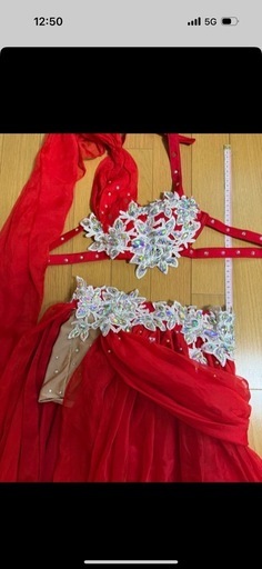 ベリーダンス衣装　キッズL