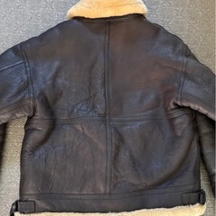 明日まで！定価65000→17000円 B-3ムートンジャケット　90sの画像