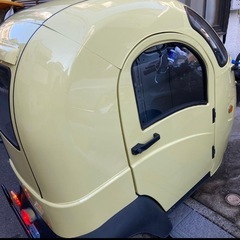 個室式 電動バイク 三輪 ミニカー 検索用 トライク コムス トゥクトゥク evの画像