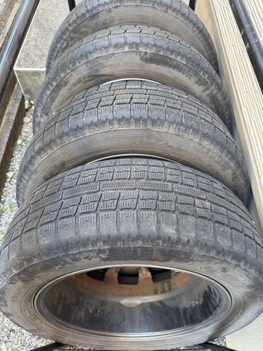 車　タイヤ　アルミホイール　205/60R16  スタッドレスタイヤ　MANARAY　SPORT　ワンボックスなど