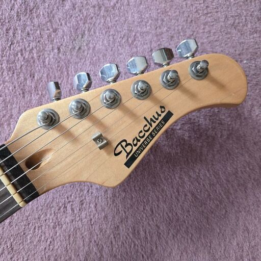 Bacchus BST-250R BLK バッカス 工場 エレキギター