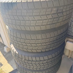 スタッドレスタイヤ　ホイール　バリ山の画像