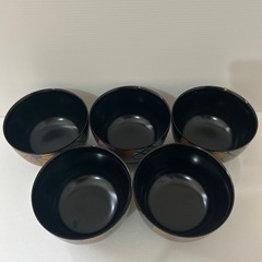 お椀、丼　　5客セットの画像