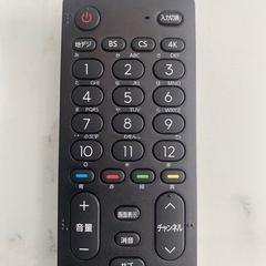 ハイセンスリモコンの画像