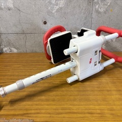 アロン化成 安寿 ユニットバス対応浴槽手すり (レッド)　 UST-130UB  0111-02の画像