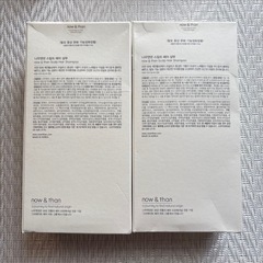 now&than スカルプヘアシャンプー 500mlの画像