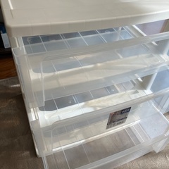 アイリスオーヤマ ワイド チェスト　3段の画像