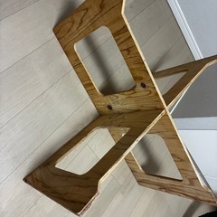 引き取り者確定済　キャンプ用簡易組み立て式テーブルの画像