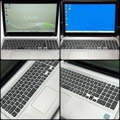 ⭐️Windows11⭐️Office2024⭐️VAIOノートパソコン i7 メモリ16GB 新品SSD256GB 予備HDD500GB 高速起動 Blu-ray バッテリー優秀の画像