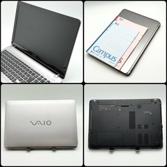 ⭐️Windows11⭐️Office2024⭐️VAIOノートパソコン i7 メモリ16GB 新品SSD256GB 予備HDD500GB 高速起動 Blu-ray バッテリー優秀の画像
