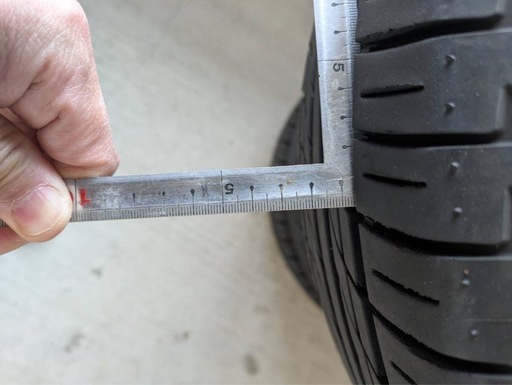 中古夏タイヤ4本　205/55R16 ホンダ純正ホイール