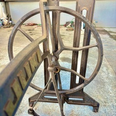 JUKIミシン台、オブジェ！昭和レトロ！の画像