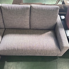【美品】ニトリ3人掛けソファ　オットマン　三人掛け　3p 3P 　グレー　家具　インテリア　の画像