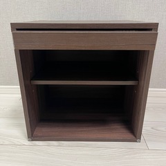 カラーボックス（フラップ扉」）の画像