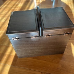 裁縫箱　小物入れの画像