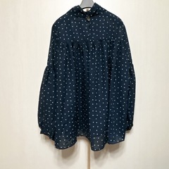 ドットが可愛いカットソーの画像