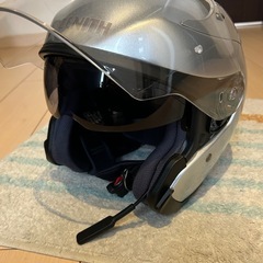 ヤマハ　 ヘルメット　YJ17 中古　インカム付の画像