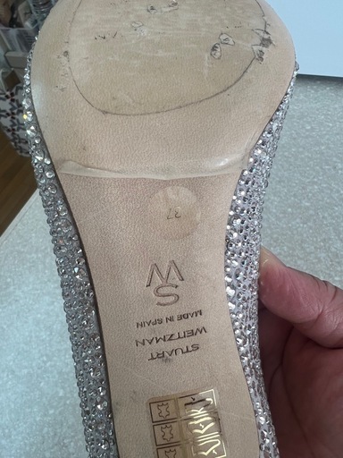 STUART WEITZMAN/スワロフスキーコラボパンプス