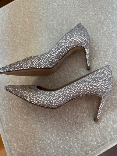 STUART WEITZMAN/スワロフスキーコラボパンプス