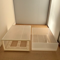 無印良品　収納ケースの画像