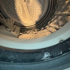 シャープの縦型洗濯乾燥機「ES-TX8E-W」の画像