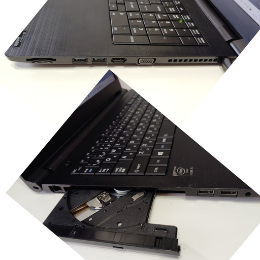 TOSHIBA ノートPC B35/R (Win11 Core i5 メモリ8GB SSD512GB office2021)