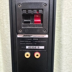 Bose 55WERタワースピーカー ブラックの画像