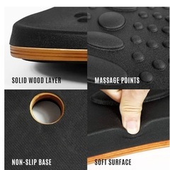 木製バランスボードの画像