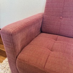2人がけアームソファの画像