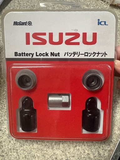 トラック用バッテリーロックナット6個セット