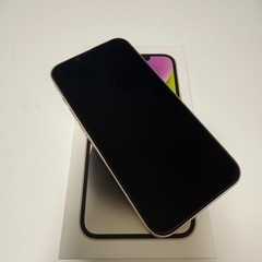 iPhone14 白　256GB ケースティファイのケース付きの画像