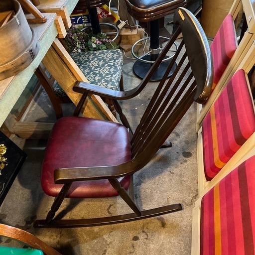 木製ロッキングチェア　鳥取家具