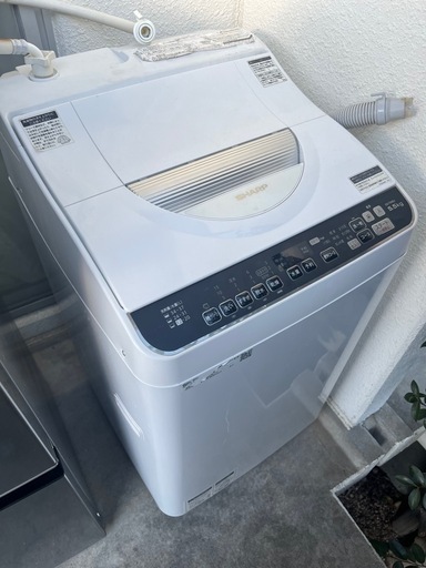 (お話中)
SHARP シャープ  5.5kg洗濯乾燥機　ES-TX5DJ-W